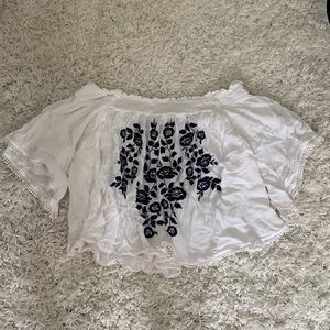 Abercrombie Off-The-Shoulder Blouse